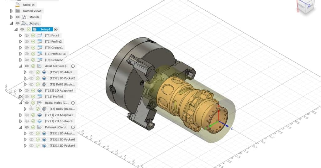 3D modelování v CAD aplikaci