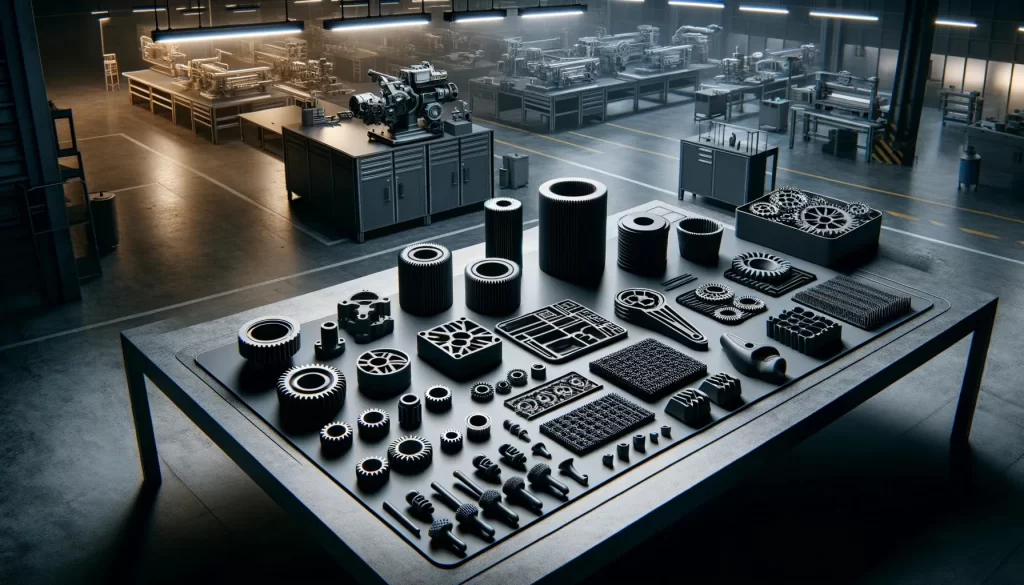 Aditivní výroba technických dílů - vizualizace.